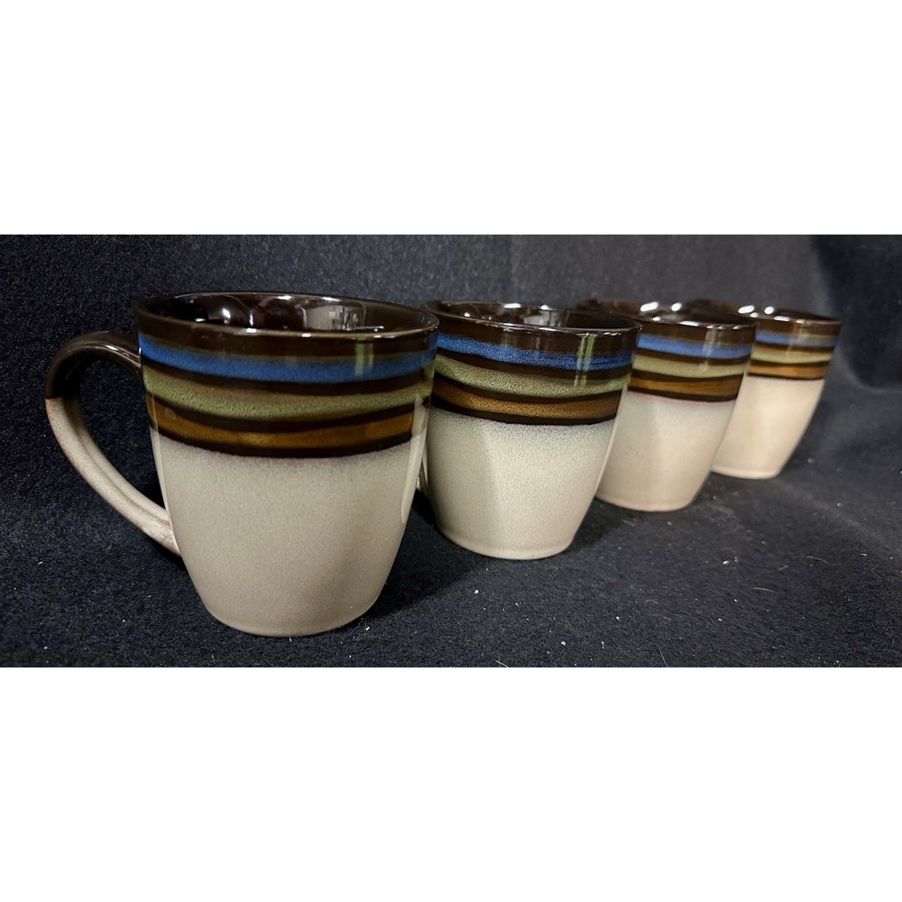 PFALTZGRAFF  Set Of 4 Galaxy Dinnerware Coffee Tea Or Hot Chocolate mugs
